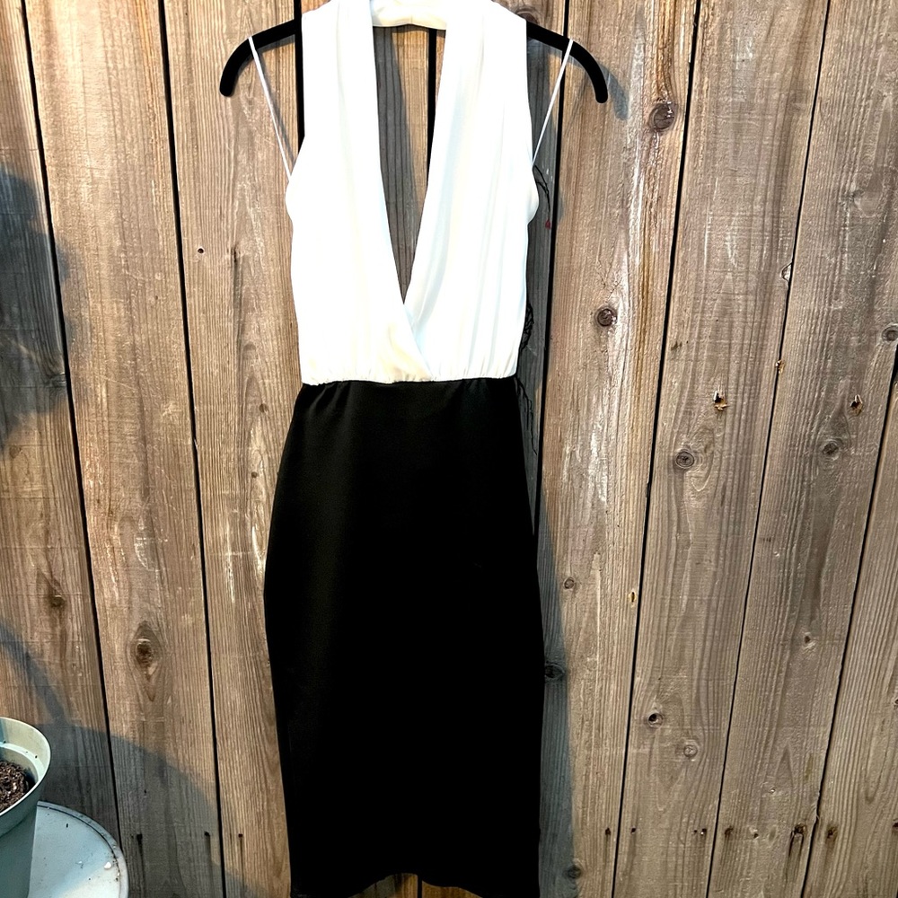NWT ASOS Halter Color block Dress